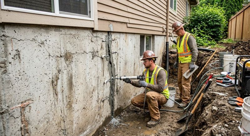 Cracked Foundation Repair