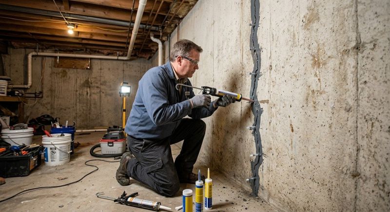 Basement Crack Repair in Oakland, CA