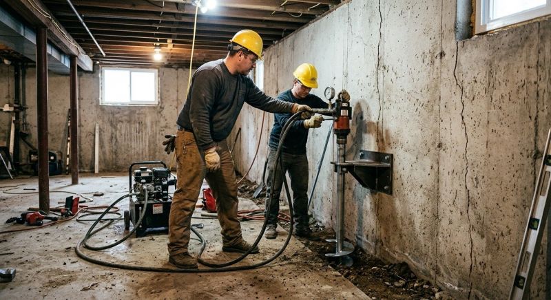 Basement Stabilization in Oakland, CA