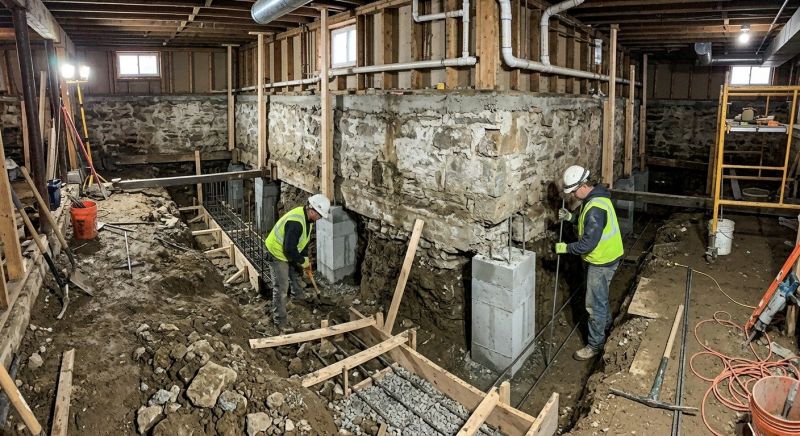 Basement Underpinning in Oakland, CA