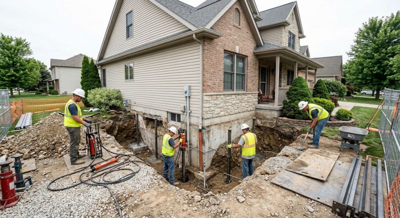 Building Foundation Repair in Burlingame, CA