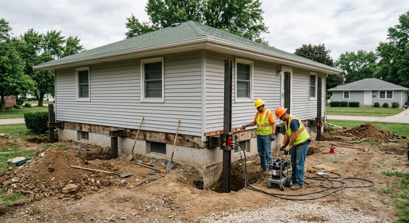 Concrete Foundation Leveling in Martinez, CA