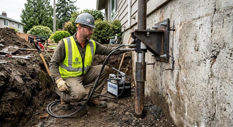 Concrete Foundation Leveling in San Mateo, CA