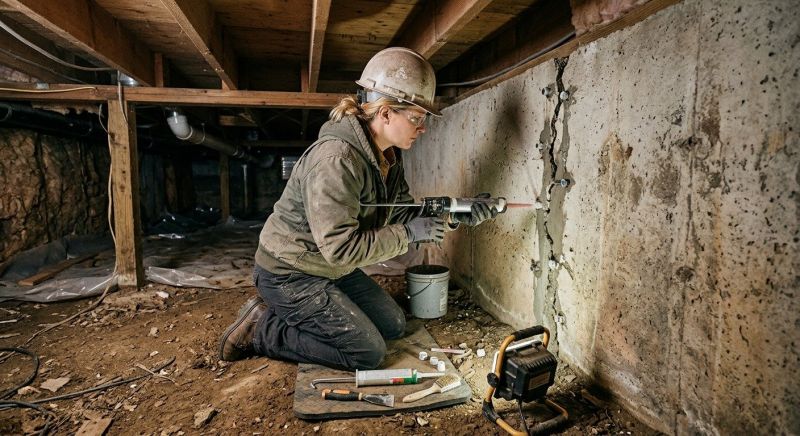 Concrete Foundation Repair in Martinez, CA