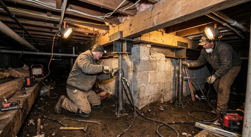 Concrete Foundation Repair in Pittsburg, CA
