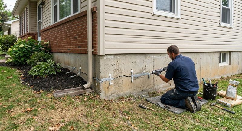 Cracked Foundation Repair in Benicia, CA