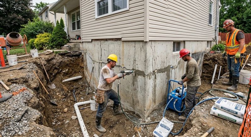 Cracked Foundation Repair in San Leandro, CA