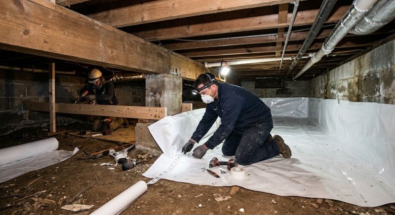 Crawl Space Leveling in Oakland, CA