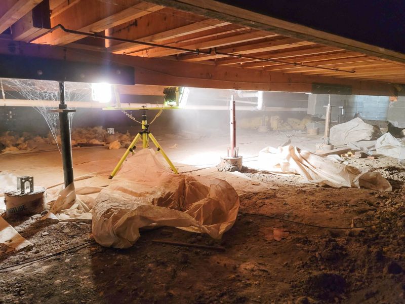 Crawlspace Foundation Repair in Concord, CA