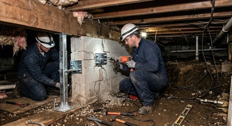 Crawlspace Foundation Repair in San Leandro, CA