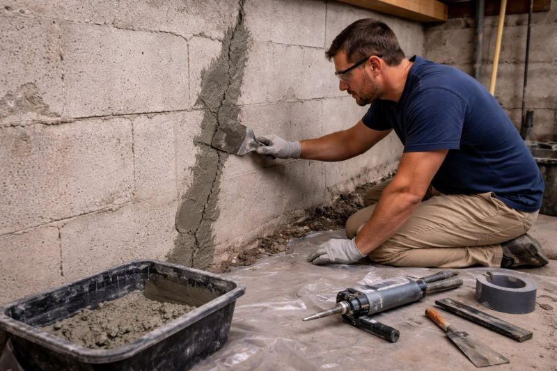 Foundation Crack Repair in Mill Valley, CA