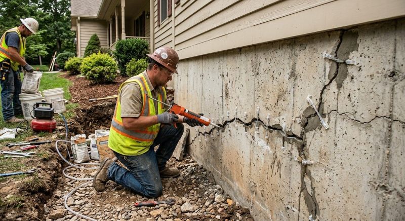 Foundation Crack Sealing in Oakland, CA