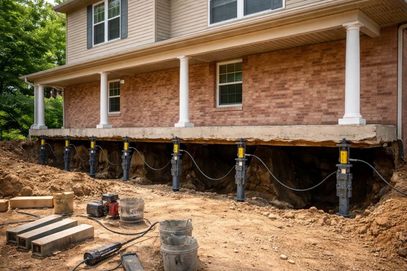 Foundation Jacking in Burlingame, CA