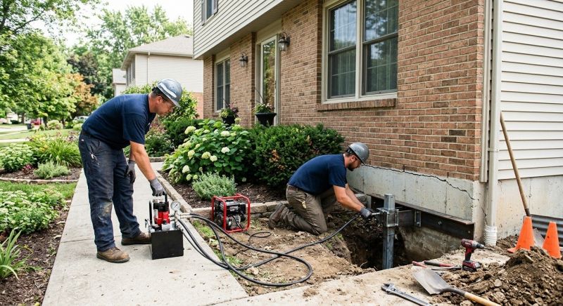 Foundation Jacking in Dublin, CA