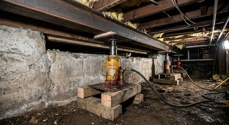 Foundation Jacking in Moraga, CA