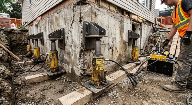 Foundation Jacking in Newark, CA