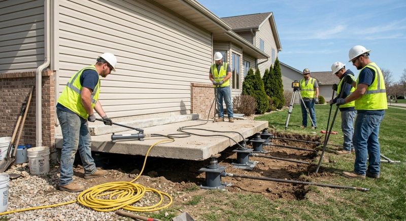 Foundation Lifting in Newark, CA