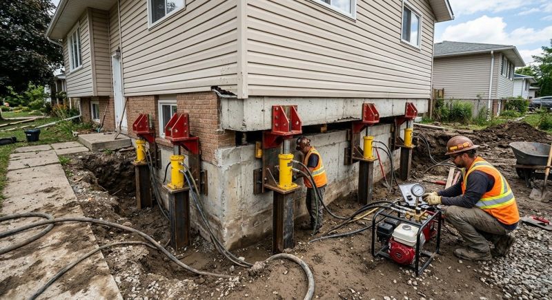 Foundation Lifting in Pittsburg, CA