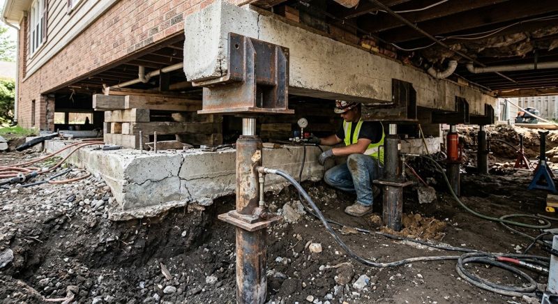 Foundation Lifting in San Rafael, CA