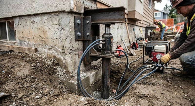 Foundation Lifting in Vallejo, CA