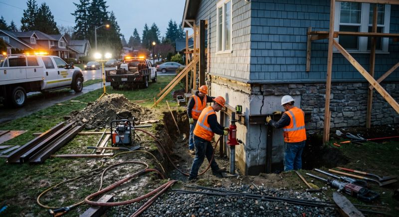 Foundation Stabilizing in Berkeley, CA