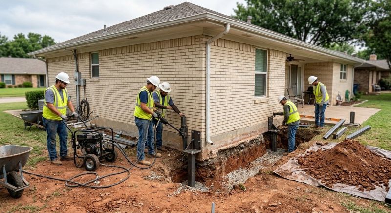 Foundation Stabilizing in Brisbane, CA