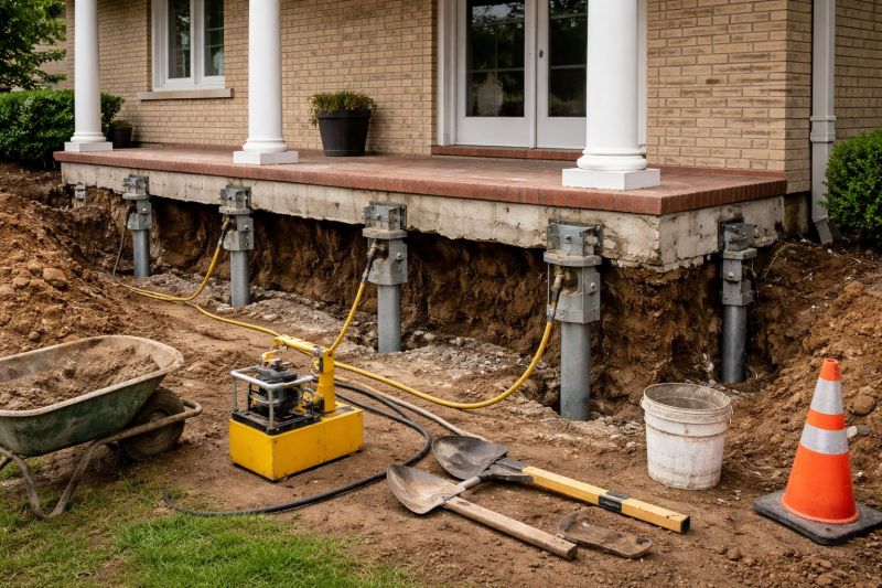 Foundation Stabilizing in Brisbane, CA