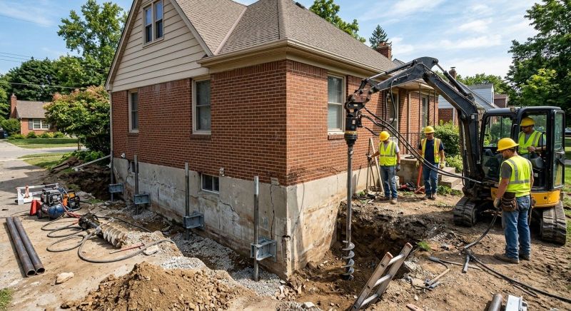 Foundation Stabilizing in Brisbane, CA
