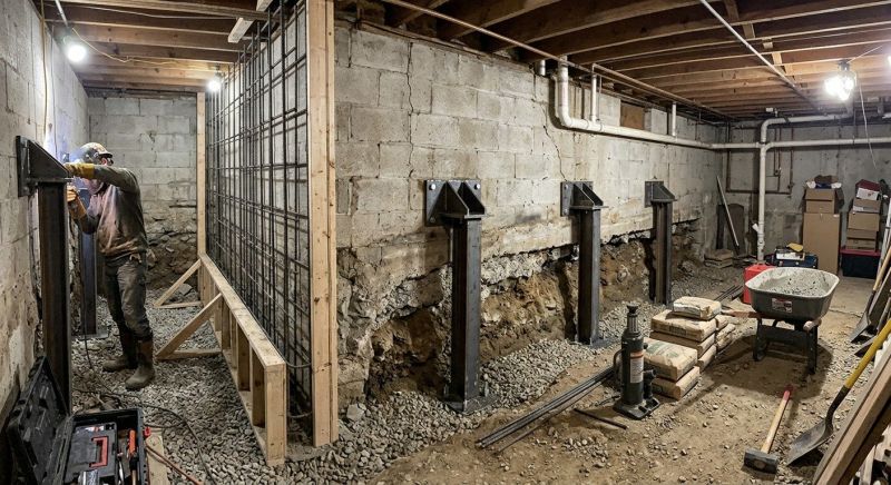 Foundation Stabilizing in Burlingame, CA
