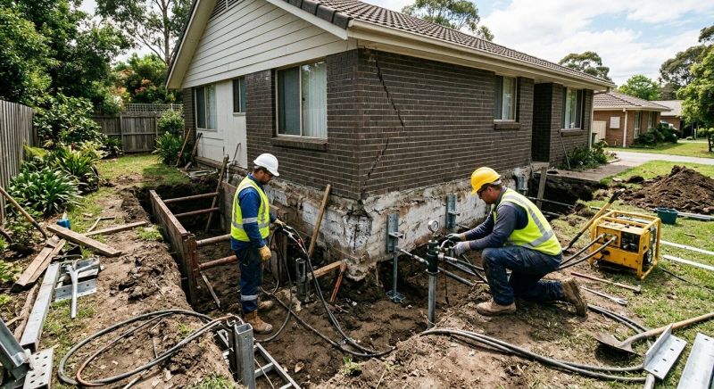 Foundation Stabilizing in Pleasant Hill, CA