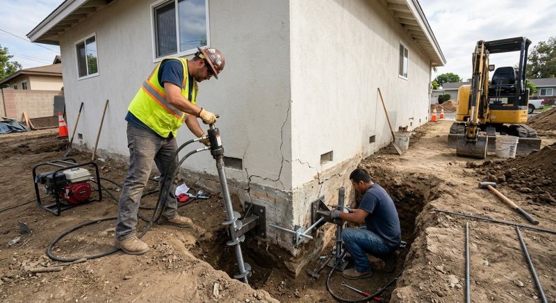Foundation Stabilizing in San Pablo, CA