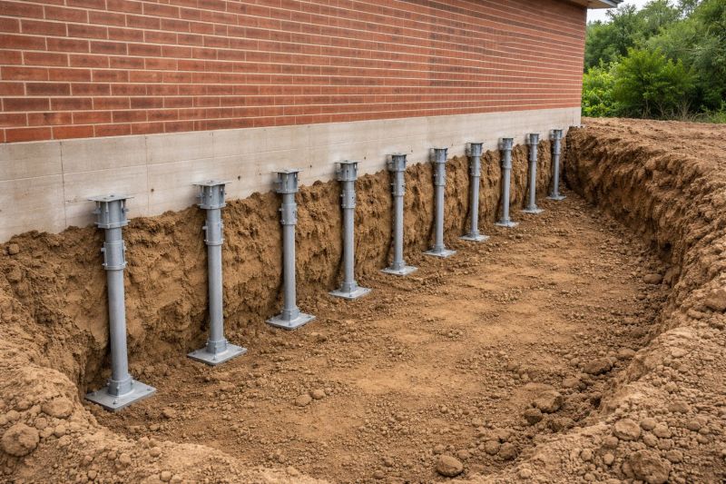 Helical Piers Installation in Oakland, CA