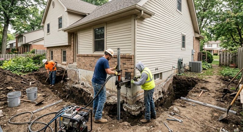 House Foundation Repair in Dublin, CA