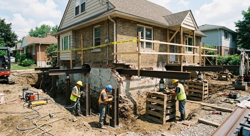 House Foundation Repair in Orinda, CA