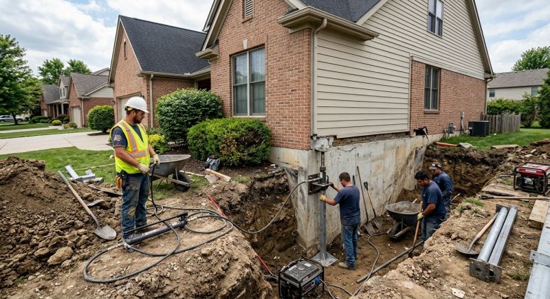 House Foundation Repair in San Leandro, CA