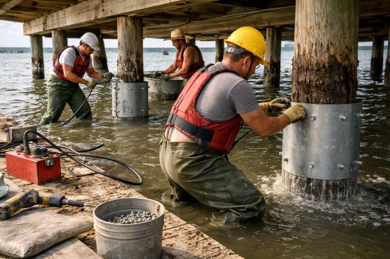 Piling Repair in San Carlos, CA