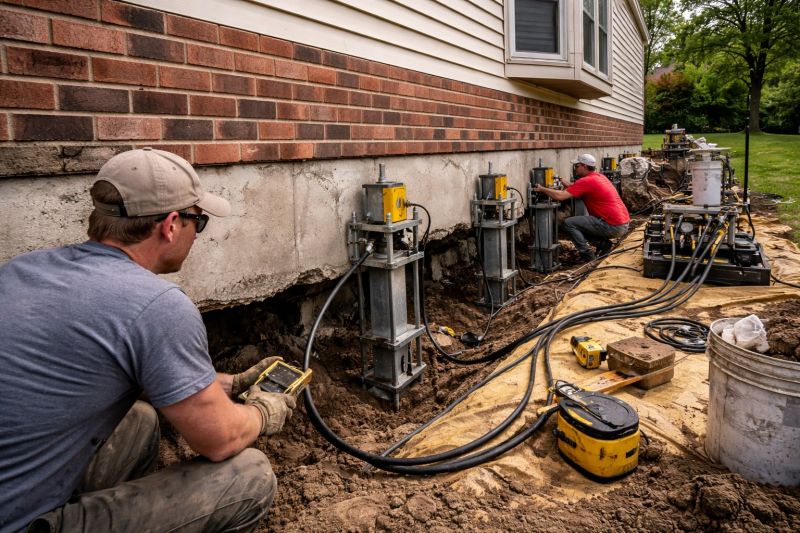 Settling Foundation Service in Belmont, CA