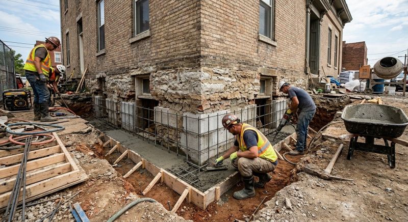 Structural Underpinning in Oakland, CA