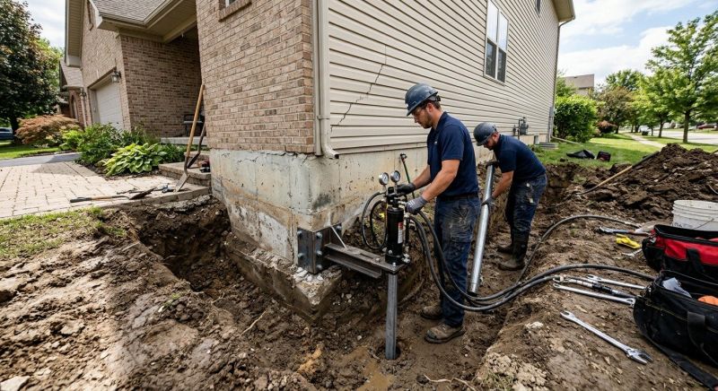 Settling Foundation Service in Pleasant Hill, CA